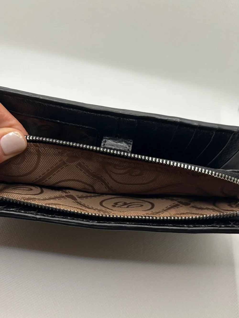 Brighton wallet black